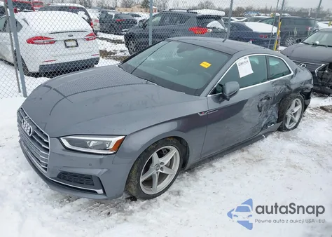 2018 Audi A5 2.0T Premium from USA, damaged, VIN WAUTNAF59JA002619